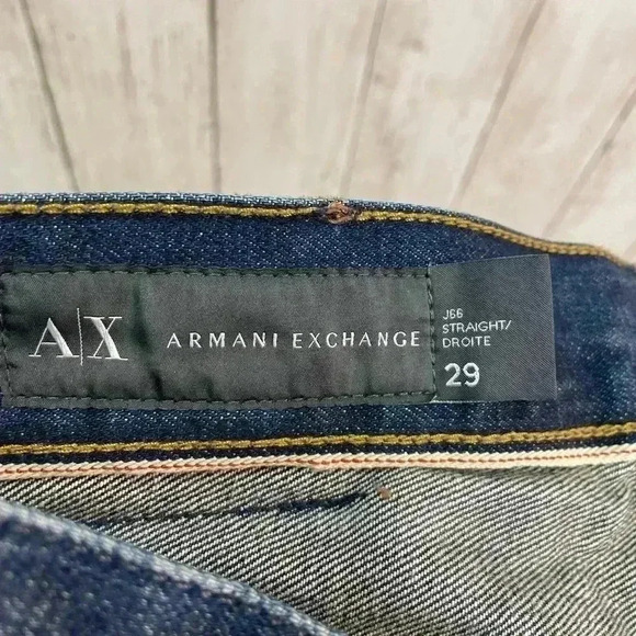 Armani Exchange Dark Wash Size 29 100% Cotton - Picture 11 of 13